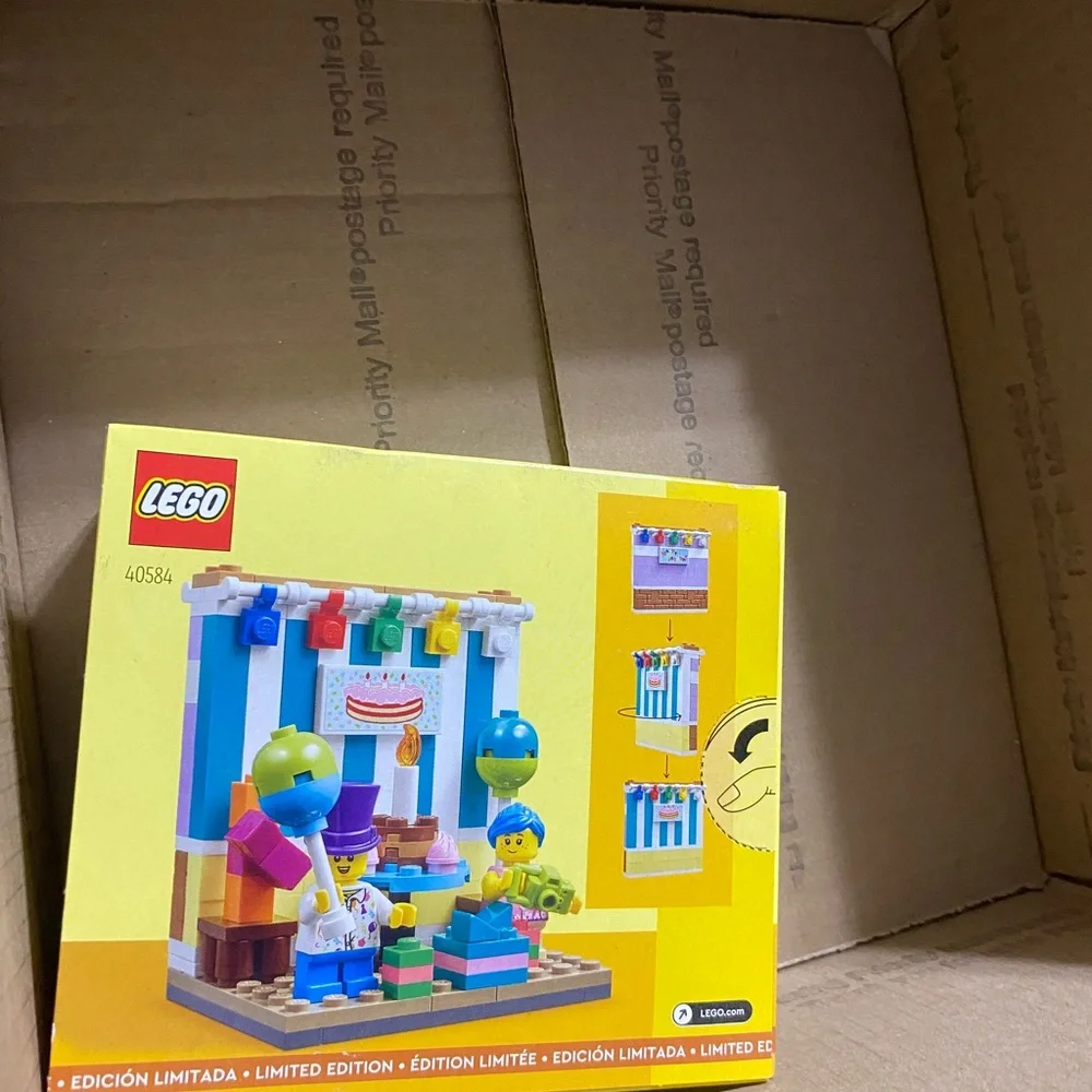LEGO Vibrant Birthday Party Set